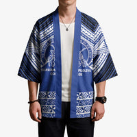 Personalised Tonga Taufa'ahau Pilolevu College Kimono Polynesian Ngatu Tribal - Polynesian Pride