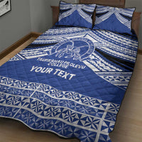 Personalised Tonga Taufa'ahau Pilolevu College Quilt Bed Set Polynesian Ngatu Tribal