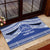 Personalised Tonga Taufa'ahau Pilolevu College Rubber Doormat Polynesian Ngatu Tribal