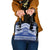 Personalised Tonga Taufa'ahau Pilolevu College Shoulder Handbag Polynesian Ngatu Tribal