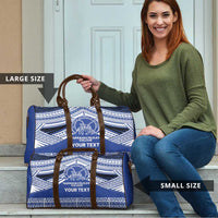 Personalised Tonga Taufa'ahau Pilolevu College Travel Bag Polynesian Ngatu Tribal - Polynesian Pride