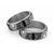 Black Tongan Ngatu Fonulei Pattern Classic Ring - Polynesian Pride