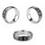 Black Tongan Ngatu Fonulei Pattern Classic Ring - Polynesian Pride
