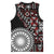 Red Tongan Ngatu Fonulei Pattern Basketball Jersey - Polynesian Pride