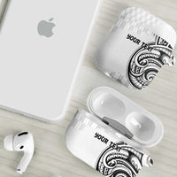 Hawaii and Japanese Culture Personalised AirPods Case With Polynesian Tribal Tattoo Style - Polynesian Pride