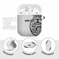 Hawaii and Japanese Culture Personalised AirPods Case With Polynesian Tribal Tattoo Style - Polynesian Pride