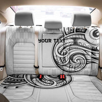 Hawaii and Japanese Culture Personalised Back Car Seat Cover With Polynesian Tribal Tattoo Style