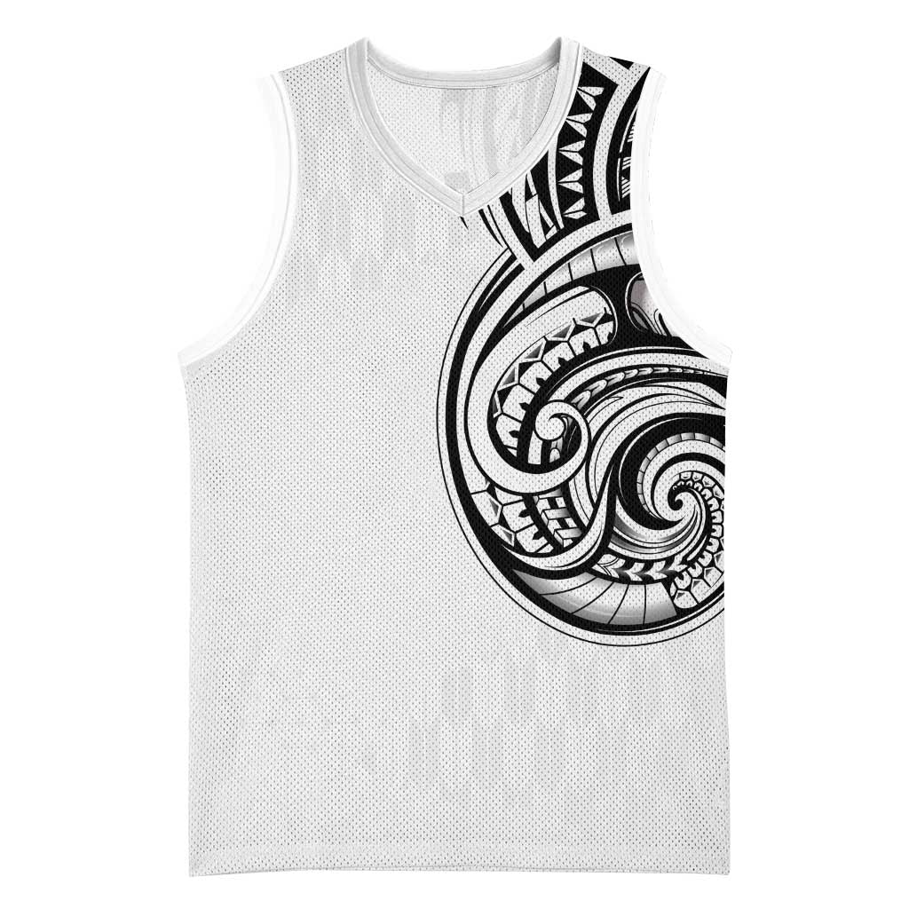 Hawaii and Japanese Culture Personalised Basketball Jersey With Polynesian Tribal Tattoo Style - Polynesian Pride