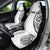 Hawaii and Japanese Culture Personalised Car Seat Cover With Polynesian Tribal Tattoo Style
