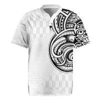 Hawaii and Japanese Culture Personalised Rugby Jersey With Polynesian Tribal Tattoo Style