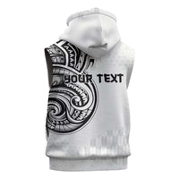 Hawaii and Japanese Culture Personalised Sleeveless Hoodie With Polynesian Tribal Tattoo Style - Polynesian Pride