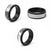 Hawaii and Japanese Culture Spinner Ring With Polynesian Tribal Tattoo Style - Polynesian Pride