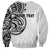 Hawaii and Japanese Culture Personalised Sweatshirt With Polynesian Tribal Tattoo Style
