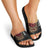 Hawaii and Japanese Oni Mask Personalised Slide Sandals Kakau Pattern Dark Art Style - Polynesian Pride