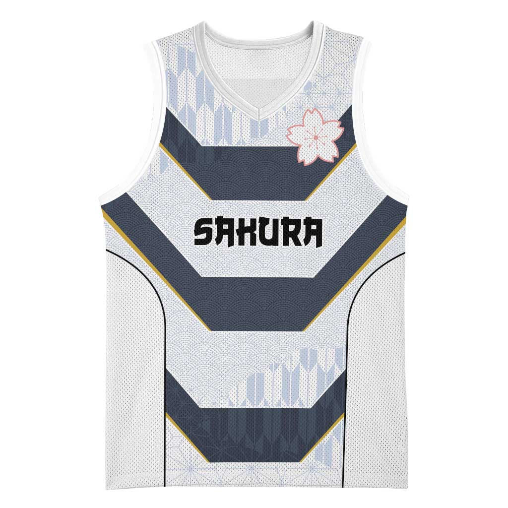 Japan Pacific Rugby 2022-23 Custom Basketball Jersey Black Sakura Japanese Wave Pattern LT9 Unisex Black - Polynesian Pride