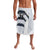 Japan Pacific Rugby 2022-23 Custom Lavalava Black Sakura Japanese Wave Pattern