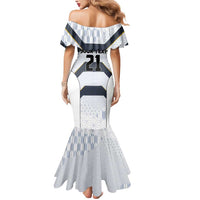 Japan Pacific Rugby 2022-23 Custom Mermaid Dress Black Sakura Japanese Wave Pattern LT9 - Polynesian Pride