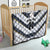 Japan Pacific Rugby 2022-23 Custom Quilt Black Sakura Japanese Wave Pattern