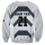 Japan Pacific Rugby 2022-23 Custom Sweatshirt Black Sakura Japanese Wave Pattern
