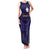 Japan Pacific Rugby 2022-23 Custom Family Matching Tank Maxi Dress and Hawaiian Shirt Blue Sakura Japanese Wave Pattern