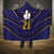 Japan Pacific Rugby 2022-23 Custom Hooded Blanket Blue Sakura Japanese Wave Pattern