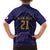 Japan Pacific Rugby 2022-23 Custom Kid Hawaiian Shirt Blue Sakura Japanese Wave Pattern