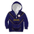 Japan Pacific Rugby 2022-23 Custom Kid Hoodie Blue Sakura Japanese Wave Pattern