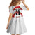 Japan Pacific Rugby 2022-23 Custom Family Matching Off Shoulder Short Dress and Hawaiian Shirt Red Sakura Japanese Wave Pattern