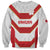 Japan Pacific Rugby 2022-23 Custom Sweatshirt Red Sakura Japanese Wave Pattern