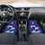 Japan Pacific Rugby Custom Car Mats Go Sakura Japanese Wave Pattern