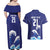 Japan Pacific Rugby Custom Couples Matching Off Shoulder Maxi Dress and Hawaiian Shirt Go Sakura Japanese Wave Pattern