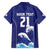 Japan Pacific Rugby Custom Family Matching Off Shoulder Short Dress and Hawaiian Shirt Go Sakura Japanese Wave Pattern