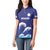 Japan Pacific Rugby Custom Women Polo Shirt Go Sakura Japanese Wave Pattern