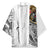 Japanese Samurai Warrior Kimono White Polynesian Tattoo Style - Polynesian Pride