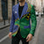 Solomon Islands Independence Day 1978 Personalised Blazer Polynesian Pattern with Flag Style - Polynesian Pride