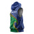 Solomon Islands Independence Day 1978 Personalised Sleeveless Hoodie Polynesian Pattern with Flag Style - Polynesian Pride
