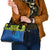 Solomon Islands Rugby Custom Shoulder Handbag Simple Coat of arm Polynesian Pattern