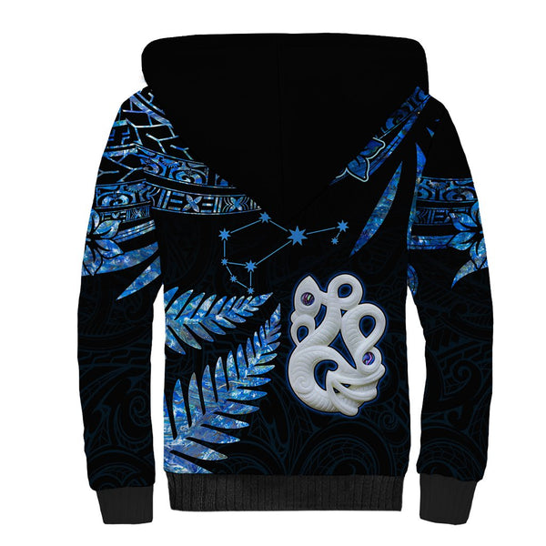 Custom Matariki New Zealand Women Casual Shirt Maori Manaia with Paua Shell - Blue LT9 main image 0
