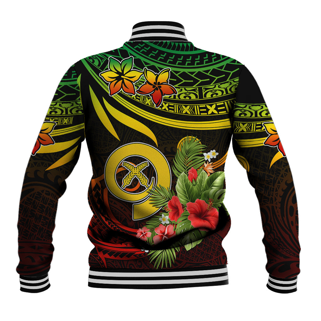 Custom Vanuatu Islands Baseball Jacket Proud To Be A Ni-Van LT9 - Polynesian Pride