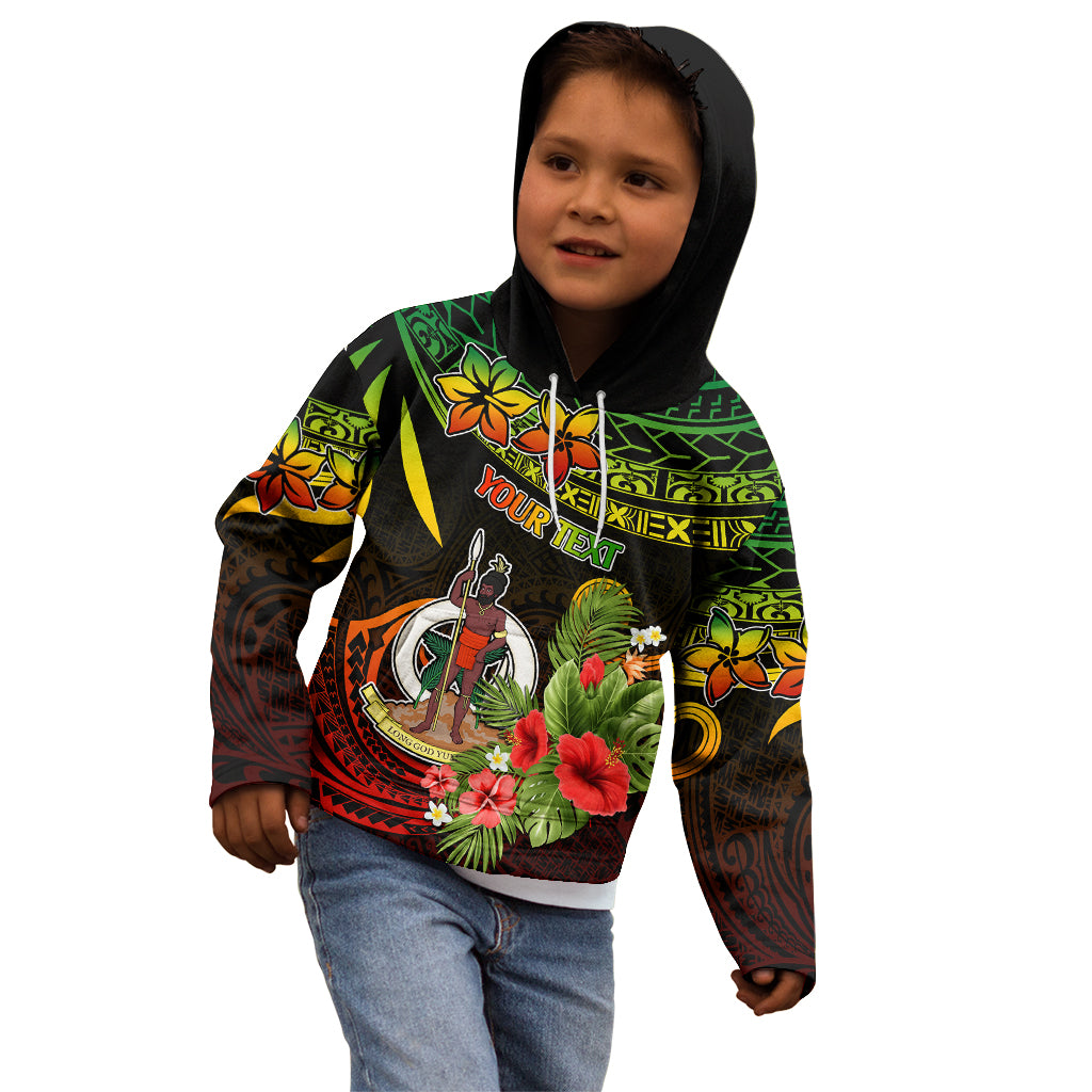 Custom Vanuatu Islands Kid Hoodie Proud To Be A Ni-Van LT9 - Polynesian Pride
