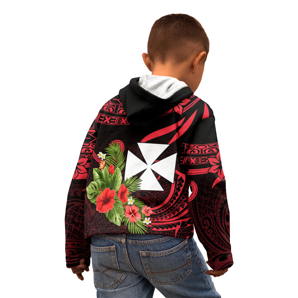Custom Wallis and Futuna Kid Hoodie Happy Territory Day LT9 - Polynesian Pride