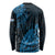 Fiji Rugby Long Sleeve Shirt Kaiviti Fijian Tribal World Cup Blue No2 LT9 - Polynesian Pride