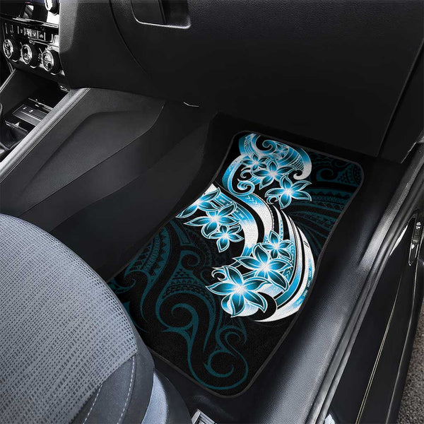 Afro Hibiscus Tropical Car Mats African Pattern LT15 main image 1