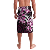 Plumeria Tribal Tattoo Lavalava Pink Polynesian Pattern