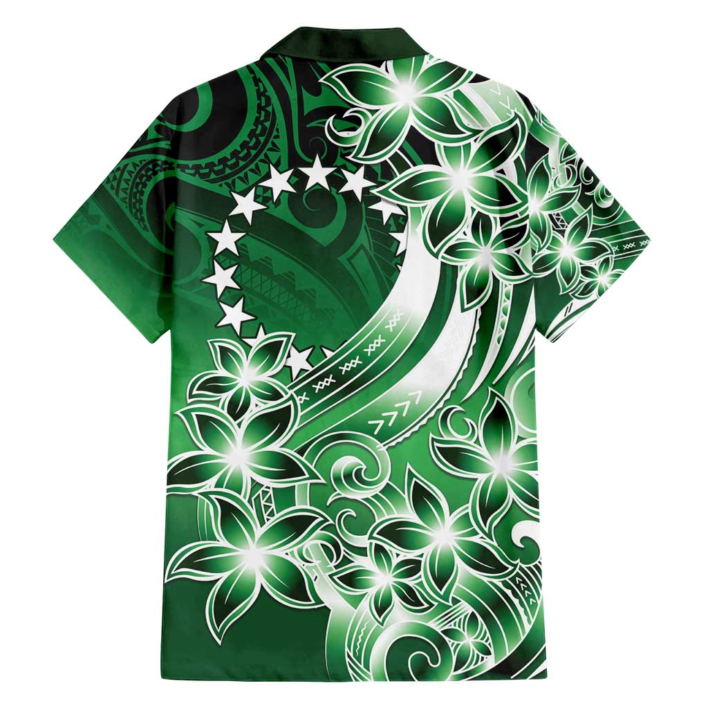 Cook Islands Tattoo Family Matching Long Sleeve Bodycon Dress and Hawaiian Shirt Plumeria Polynesian Pattern