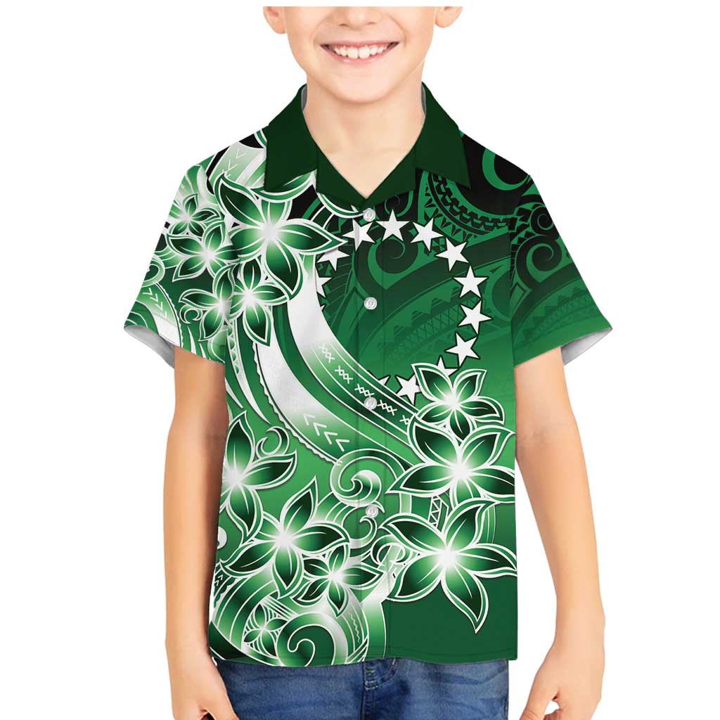 Cook Islands Tattoo Family Matching Mermaid Dress and Hawaiian Shirt Plumeria Polynesian Pattern