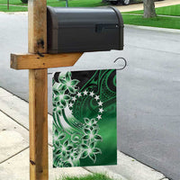 Cook Islands Tattoo Garden Flag Plumeria Polynesian Pattern