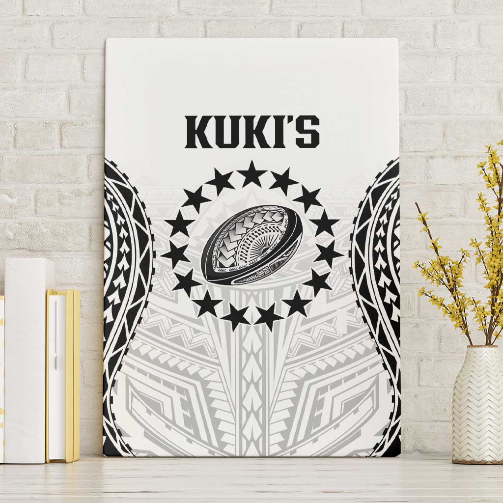 World Rugby Cook Islands Canvas Wall Art Kukis Make History - Polynesian Pride