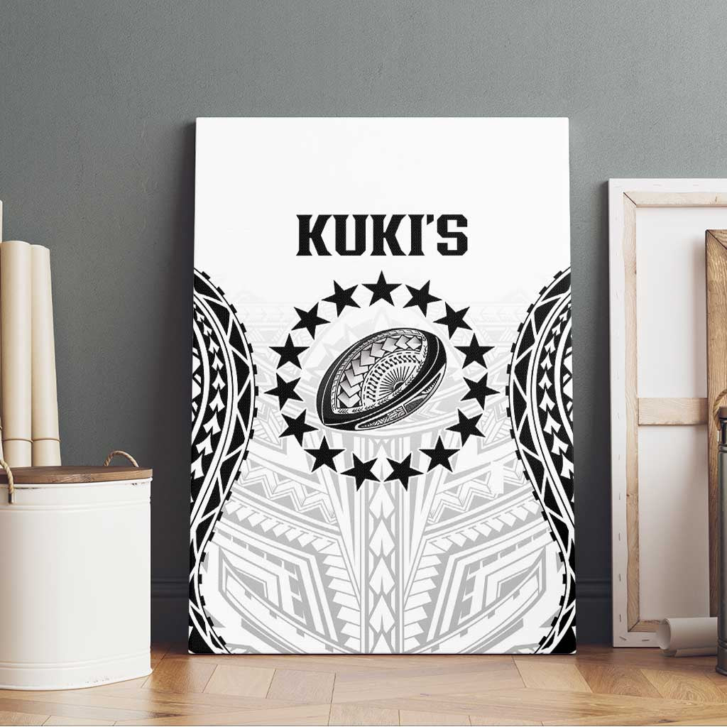 World Rugby Cook Islands Canvas Wall Art Kukis Make History - Polynesian Pride