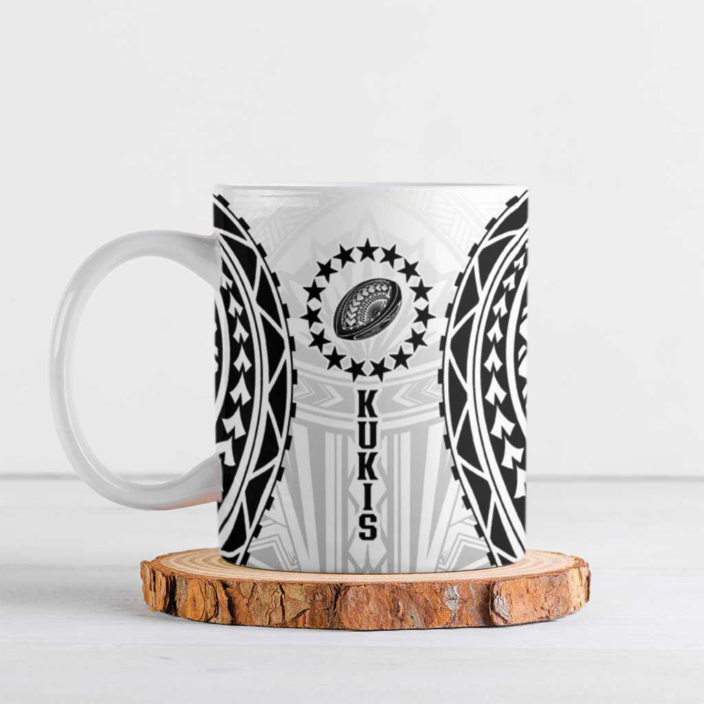 World Rugby Cook Islands Ceramic Mug Kukis Make History - Polynesian Pride